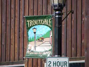 Troutdale Sign