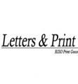 Letters and Print Company Information on Ask A Merchant